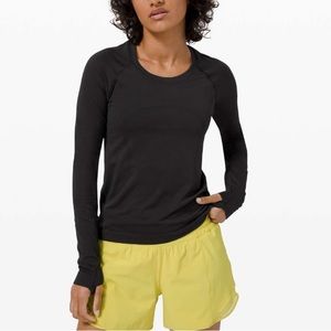 Lululemon swiftly tech long sleeve 2.0 race length black